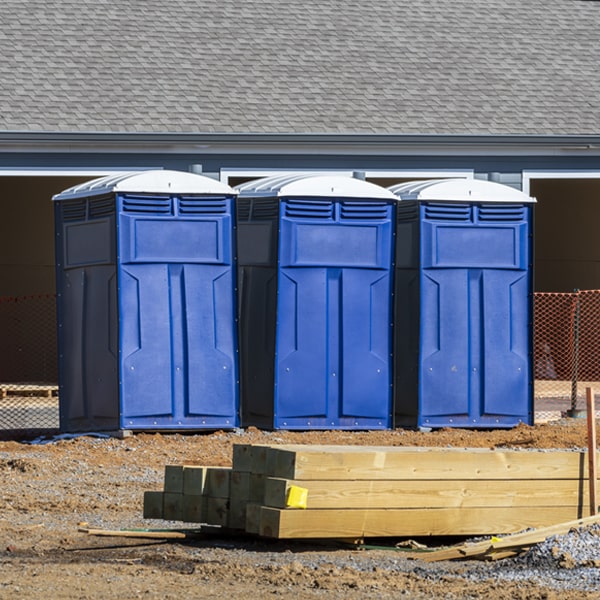 do you offer hand sanitizer dispensers inside the portable restrooms in Rembrandt Iowa
